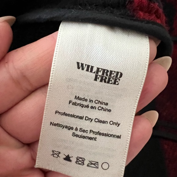 Aritzia Wilfred Free buffalo wool cardigan XXS - Picture 5 of 5